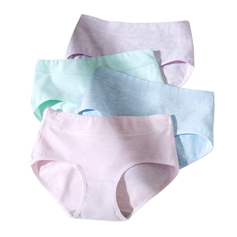 红豆女士纯棉抗菌裆透气收腹内裤 hodo红豆福麦源内裤