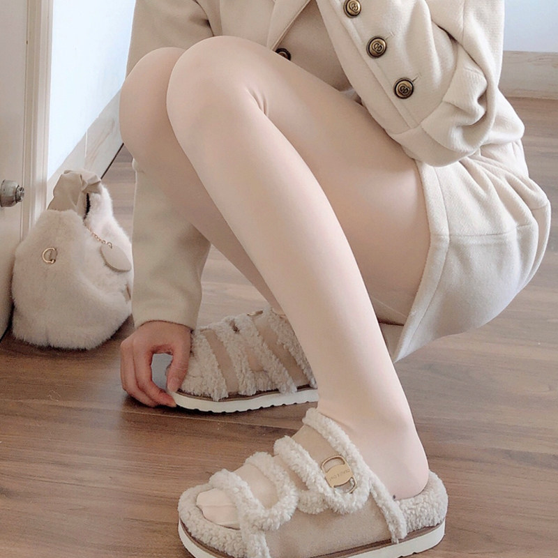 秋冬奶白色连裤袜女加绒加厚白色打底裤袜Lolita米白色丝袜JK黑丝,淘宝优惠券,粉丝福利购,淘宝优惠卷