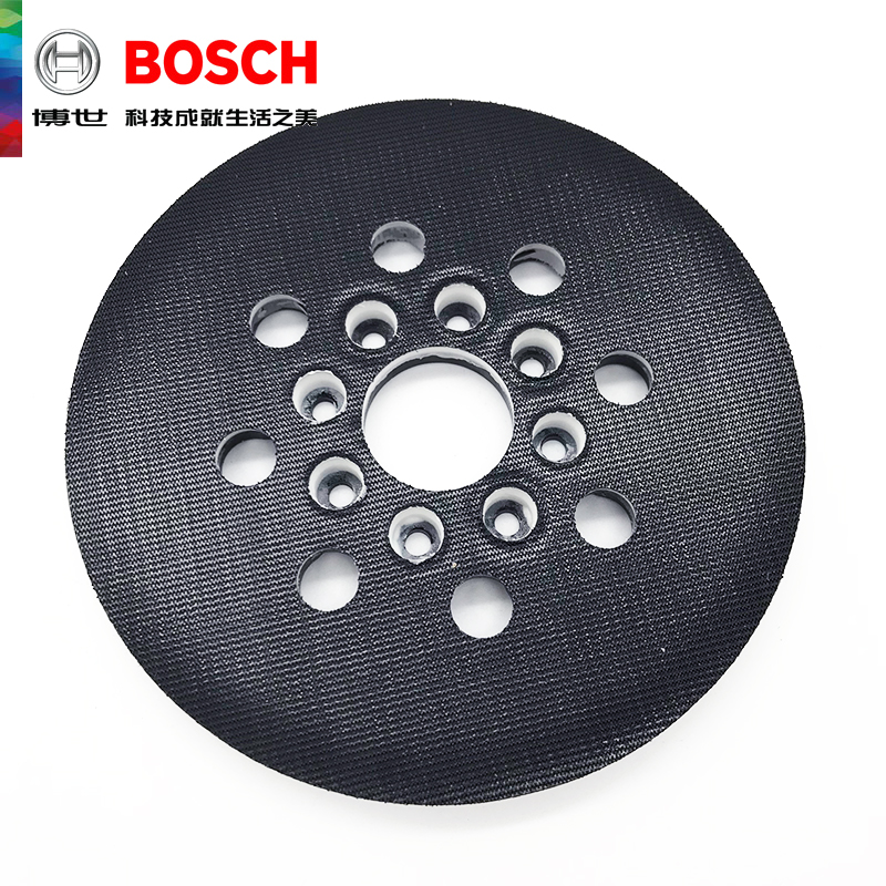 （BOSCH）博世原装博世圆盘砂纸机橡胶垫GEX125-1A打磨机砂纸粘盘-图0