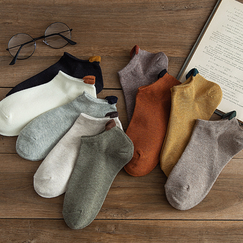 女士低帮浅口可爱日系ins潮船袜 本度短袜/打底袜/丝袜/美腿袜