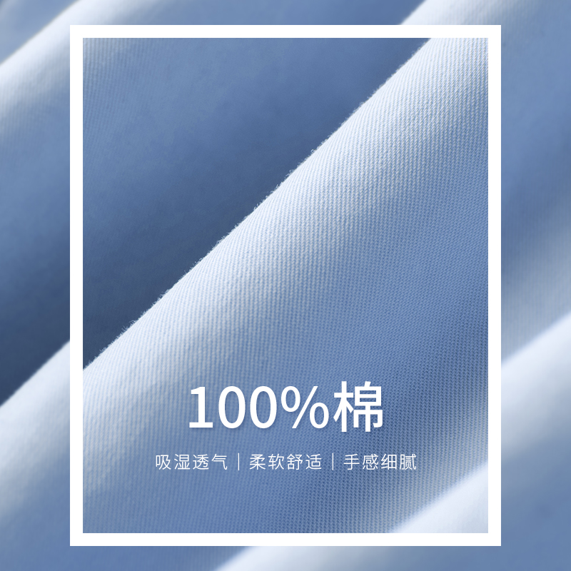 浅黄色长袖衬衫女夏季新款2024上衣纯棉寸衫洋气高端职业全棉衬衣