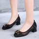 New light matte coarse heel breathable sandals