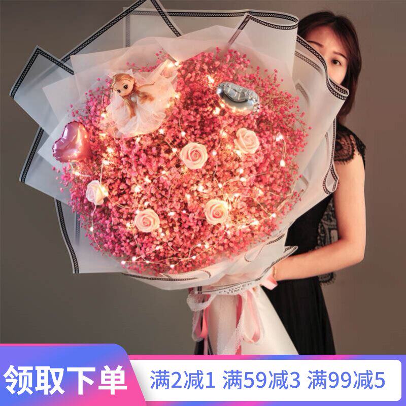 21情人节花束新品 新人首单立减十元 21年8月 淘宝海外