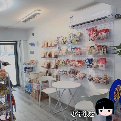 Закуски пузырьковая лапша настенная железная сетка Вернуть возврат дай корзину для хранения сетки