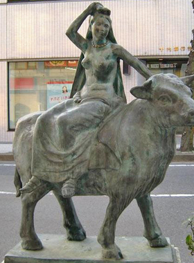 十二星座园林景观商业街动物雕塑