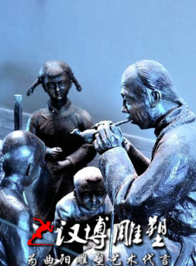 园林民俗文化玻璃钢景观主题雕塑