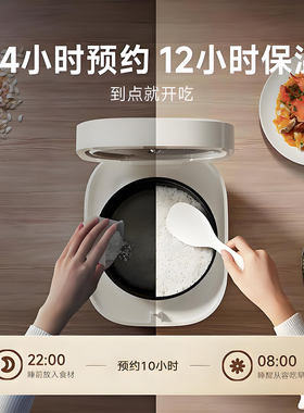 小米电饭煲3L家用多功能蒸煮锅