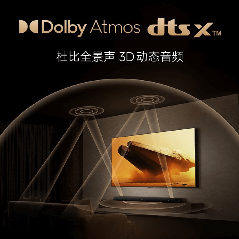 Xiaomi TV Audio 5.1.2 Dolby Atmos Echo Wall Strip Home Theater Living Room Subwoofer Speaker 4