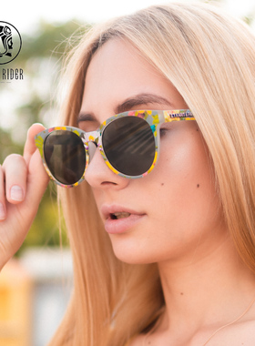 墨镜复古个性风街拍圆脸太阳镜