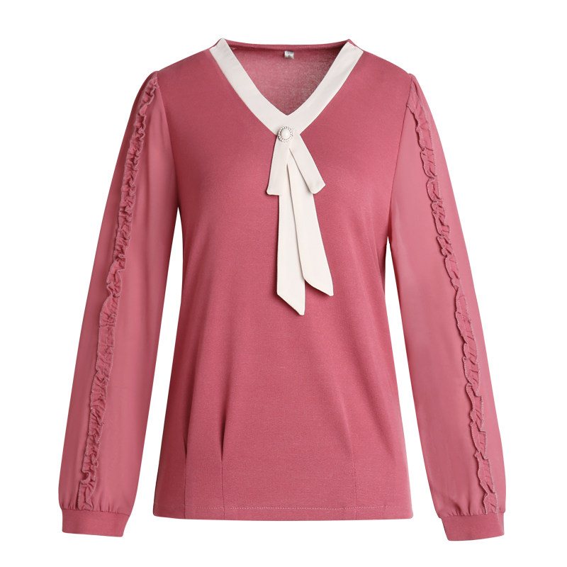 妈妈秋装套装长袖2021早春打底衫 韵姿萱中老年女装