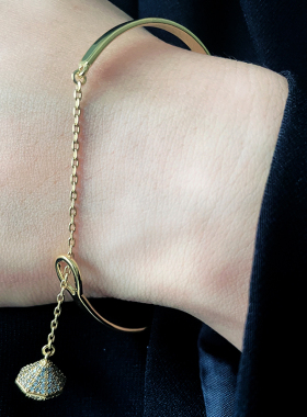 简约欧美风可调节小众轻奢手链女