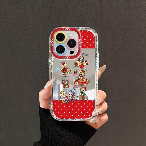 卡通原田治气囊手机壳适用iPhone16新款苹果15promax防摔小米15/14软壳OPPOfindX8全包vivoX200原创magic7女 - 图0