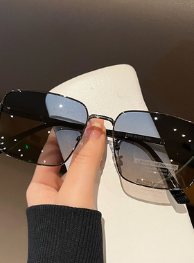 防紫外线方形复古男士偏光太阳镜