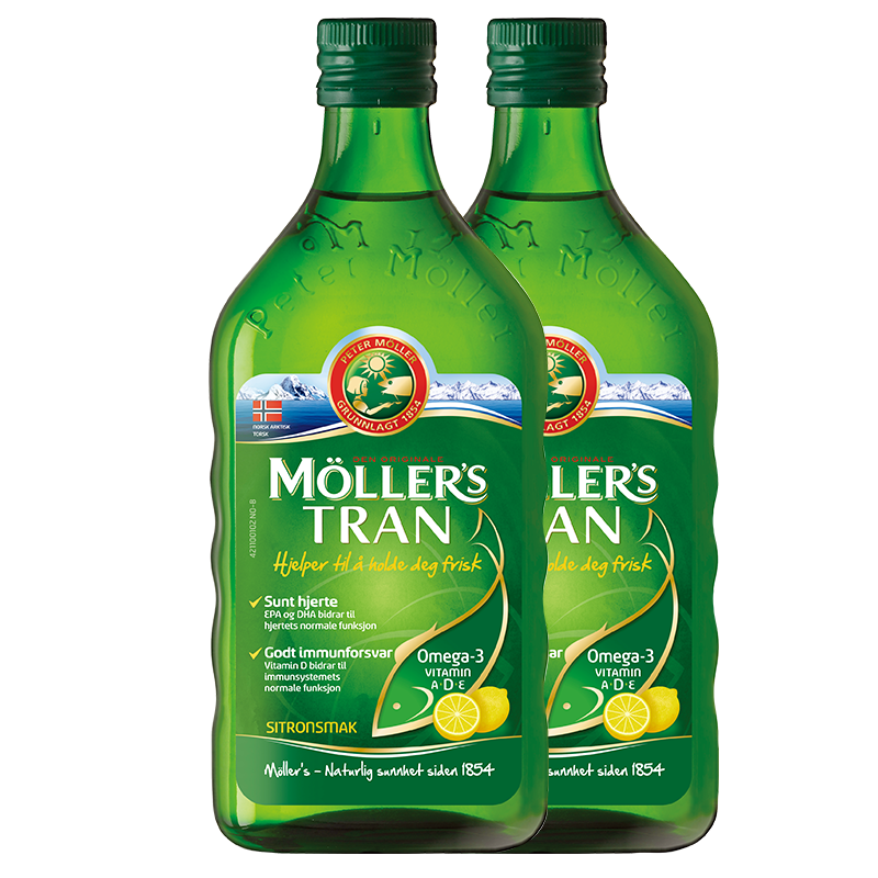 挪威mollers沐乐思3岁以上鱼肝油 ORKLA海外鱼肝油