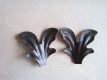 Iron Art Accessories Punching in stamping of butterfly leaf iron art accessories Iron art stamping flower leaf CYH-208