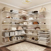 Platinum-resistant metal whole-house open series cloakroom