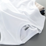 Бархатная хлопковая футболка без рукавов, в американском стиле