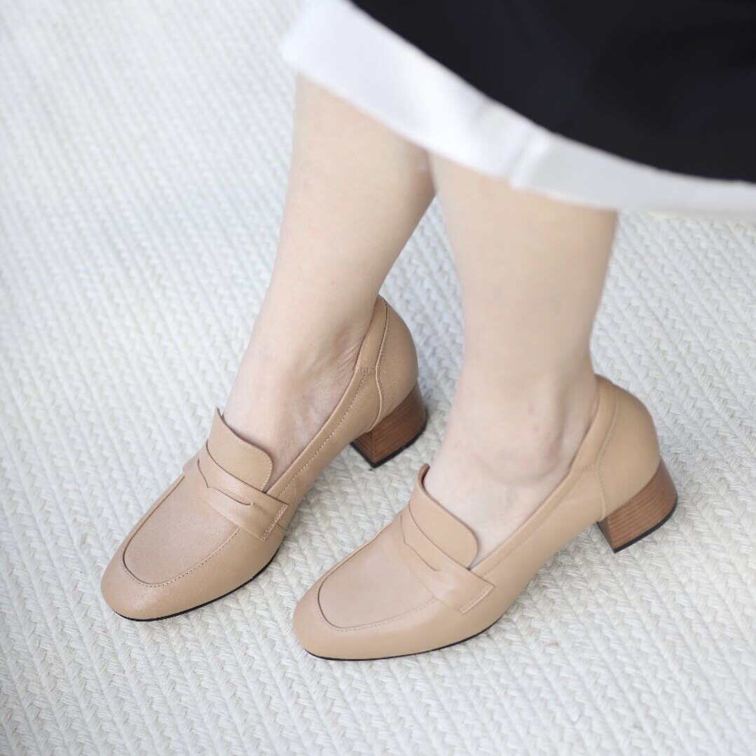 壹家shoes045001小包子乐福小枕头中跟4公分软糯羊皮防磨脚防掉跟,淘宝优惠券,粉丝福利购,淘宝优惠卷