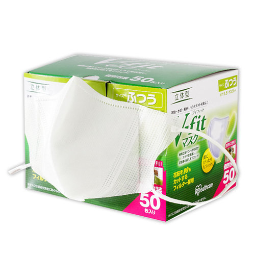 日本爱丽思3d超立体iris口罩女高颜值爱丽丝口罩成人夏季薄款透气 - 图0