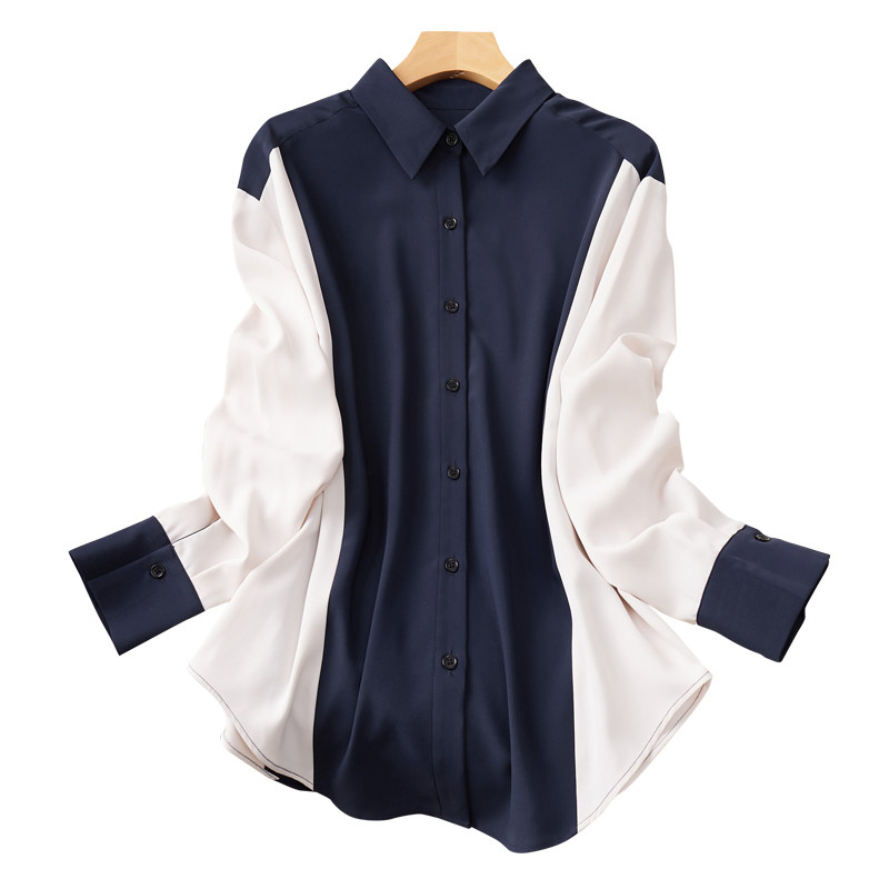 欧货设计感小众2022春秋新款衬衫 织妤衬衫