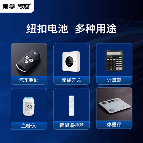 南孚传应纽扣电池CR2032/CR2025汽车钥匙遥控器3V电子适用主板手表大众奥迪奔驰宝马哈佛别克电子健康体重秤 - 图2