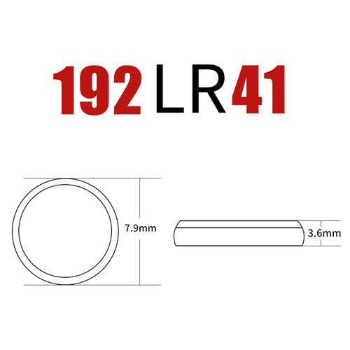 南孚LR41纽扣电池碱性AG3体温温度计192 392A L736发光耳勺灯测电笔钮扣电子手表欧姆龙儿童玩具圆形批发-图3