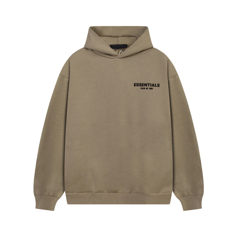 FOG ESSENTIALS美潮高街字母植绒秋冬休闲加绒连帽卫衣长裤套装男 - 图3