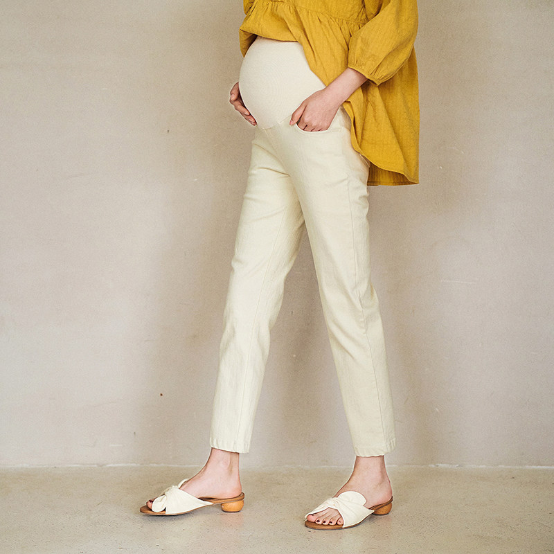 孕妇裤子夏季 竺诗孕妇打底裤