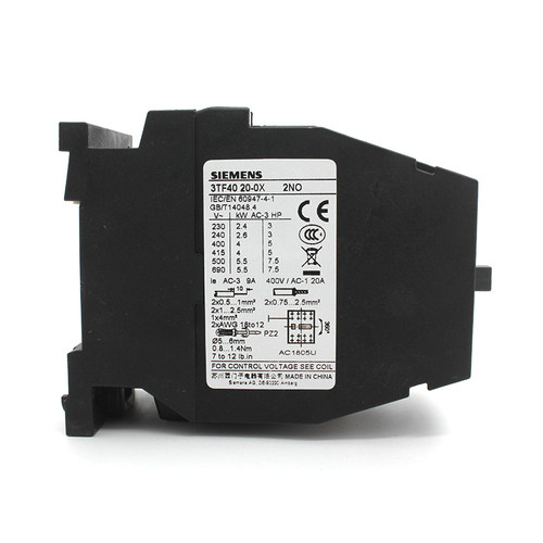 西门子交流接触器3TF40  41 42 43 44 3TF4522 220V新款3RT60代替 - 图2