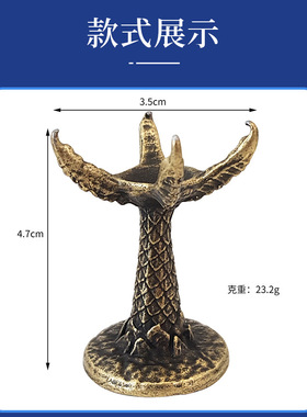跨境新款金属龙爪水晶球支架底座摆件创意轻奢配件托盘装饰品