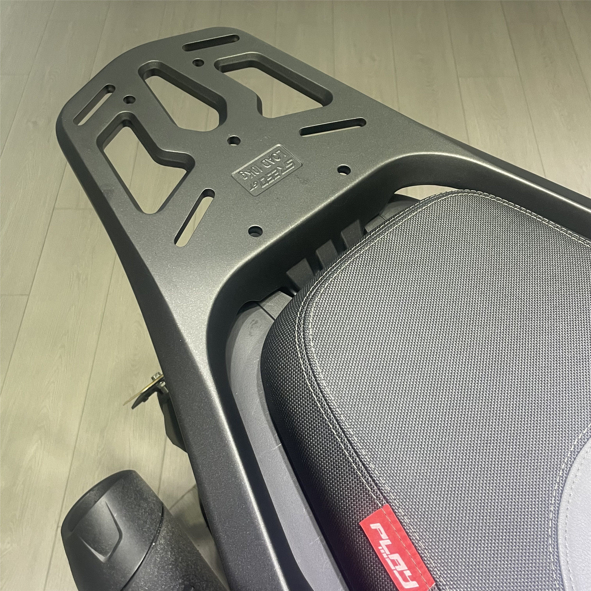 适用无极SR250GT改装后货架sr250gt铝合金一体式尾箱架无损安装,淘宝优惠券,粉丝福利购,淘宝优惠卷