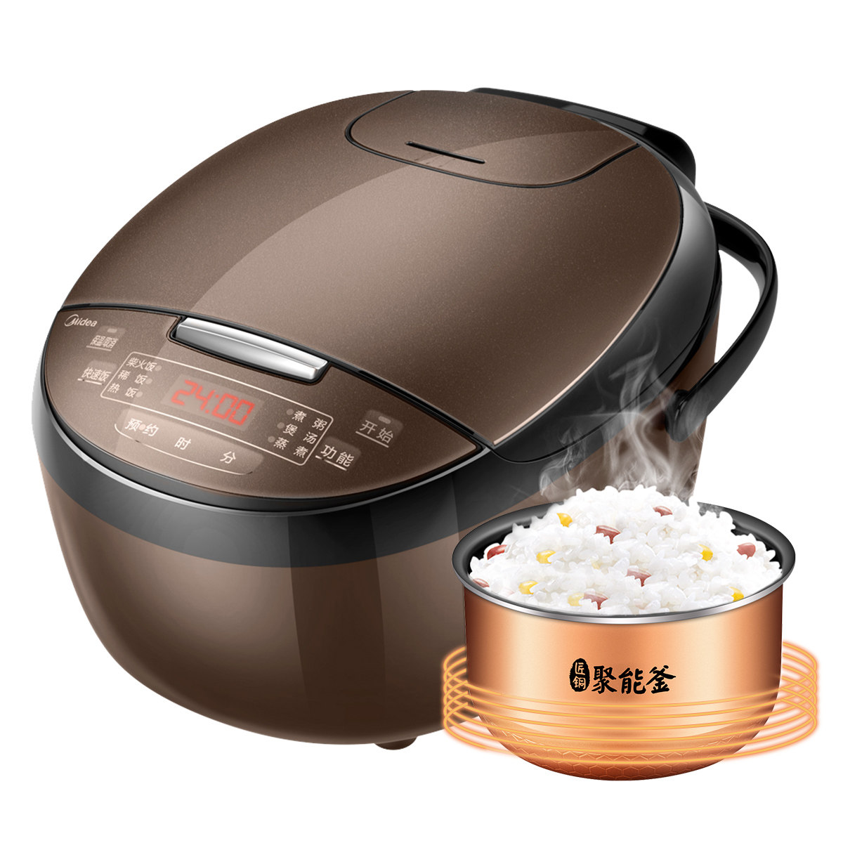 midea /美的4l小迷你型智能电饭煲 midea美的易酷电饭煲