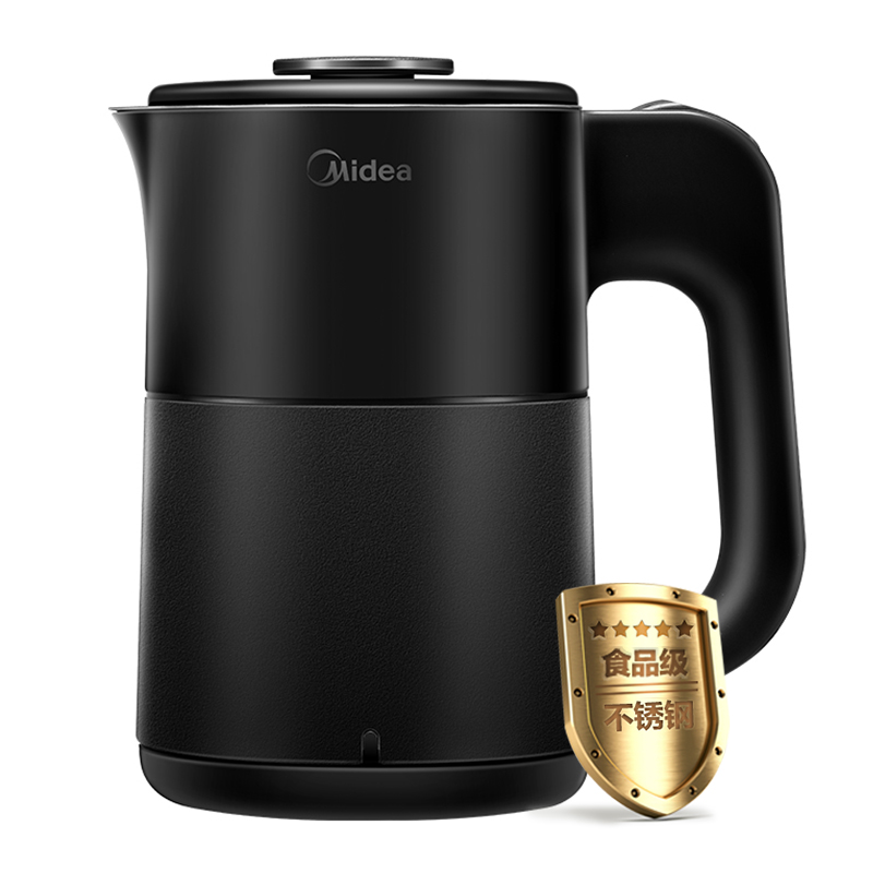 Midea/美的保温电茶烧水壶恒温家用宿舍学生小型便携式热水壶正品