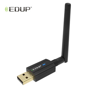 EDUP翼联USB免驱动双频蓝牙适配器4.2二合一无线网卡电脑台式机WiFi接收器笔记本外置大功率高速网络连接器