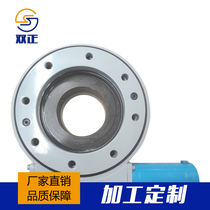 Manufacturer supply crane hydraulic turntable swivel drive worm gear and worm swivel hydraulic reducer spot long term