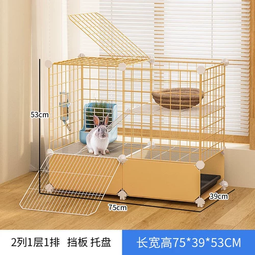 Дом кролика в клетке использует голландские дома из свинины и мыши с большими виллами с подносовыми поставками гнездоров кролика для предотвращения мочи