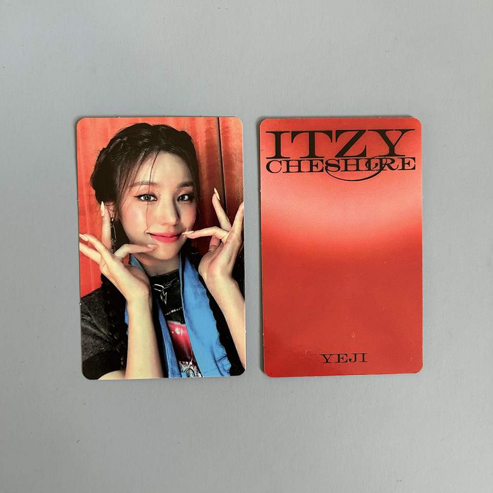 ITZY CHESHIRE Limited Edition周边限定小卡随机卡黄礼志YEJI-图3