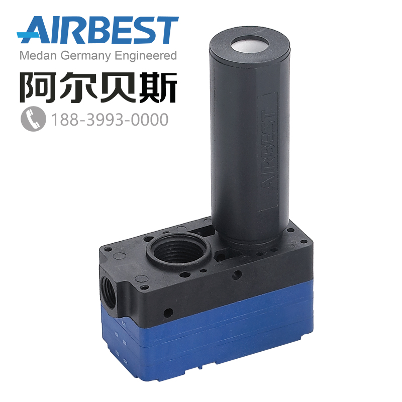 AIRBEST阿尔贝斯ABM5/ABX5-N/A/B/C小型微型大流量多级真空发生器 - 图1