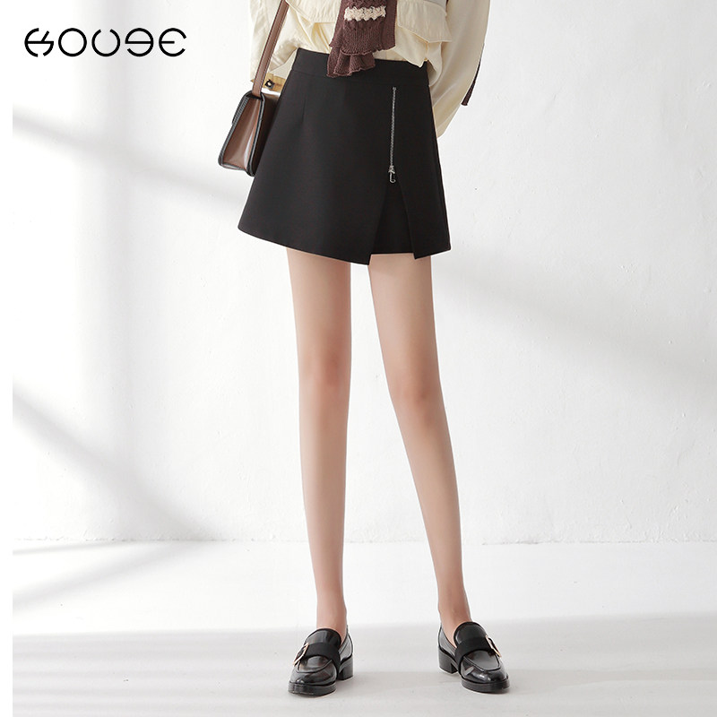 高腰裙裤秋冬2020新款显瘦a字裙 蔻戈半身裙