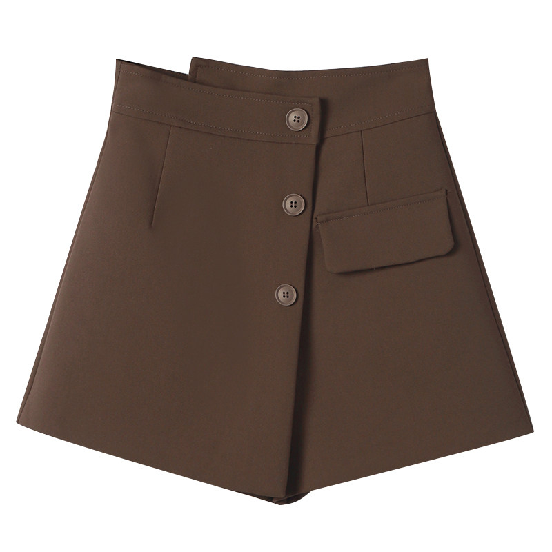 不规则西装裙裤春秋季2021阔腿裤 蔻戈休闲裤