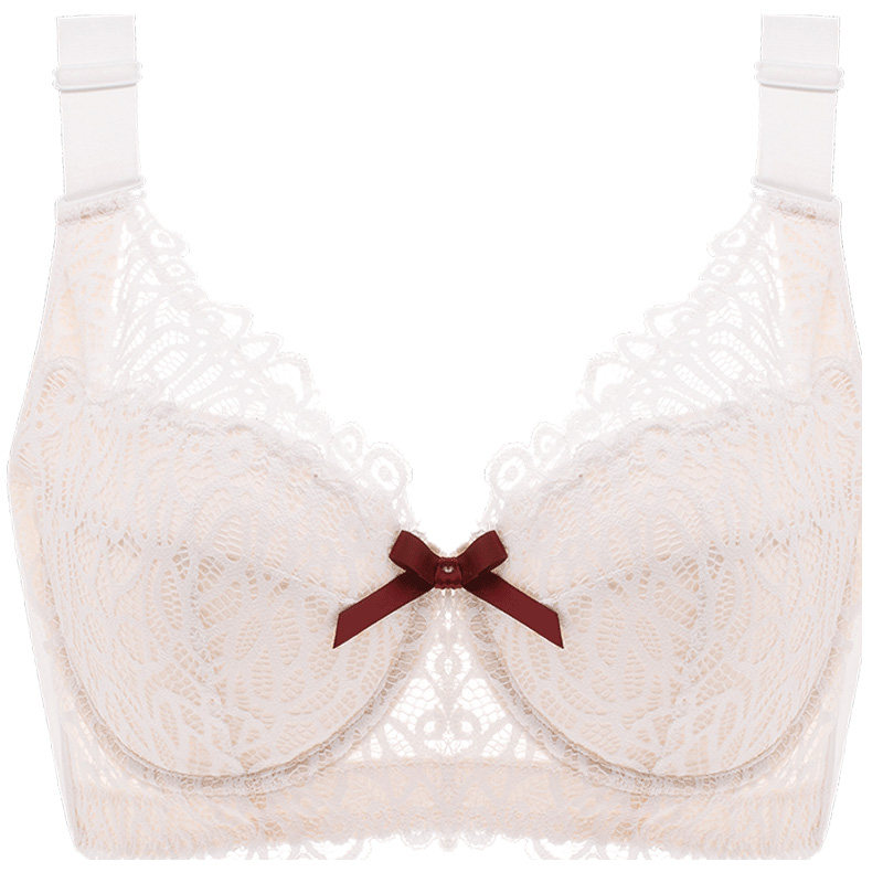 糖粒大码胖mm聚拢收副乳防下垂文胸 糖粒文胸