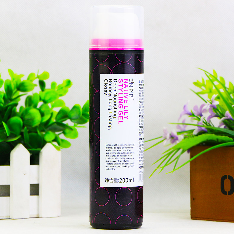 瑛派儿百合芦荟防损亮色润卷造型乳 enpir东润头发造型