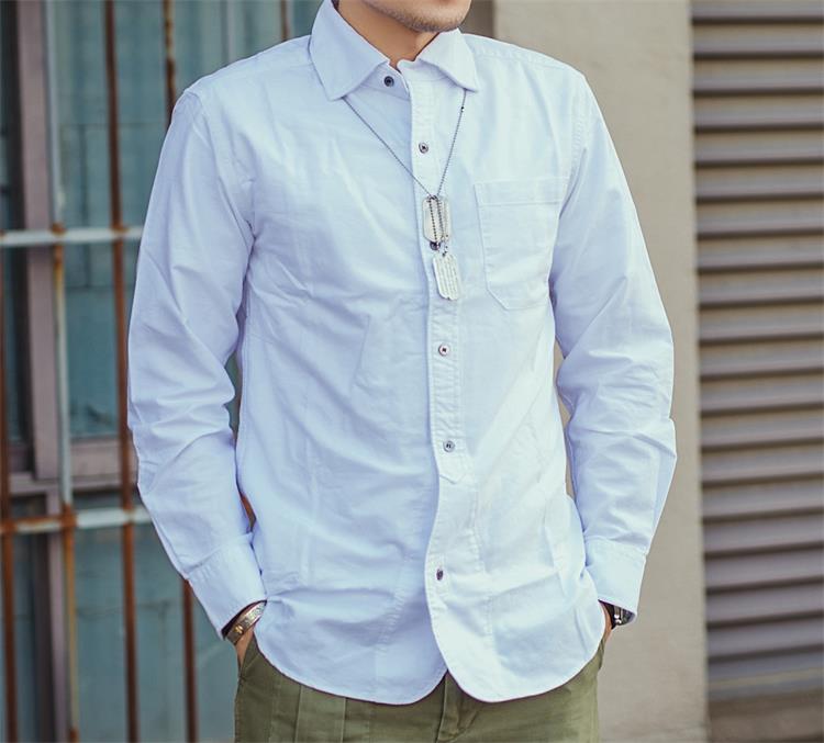 HDK(海觉) BRITISH OFFICERS SHIRT军官衬衫 赤耳牛津纺 军事风格 - 图1