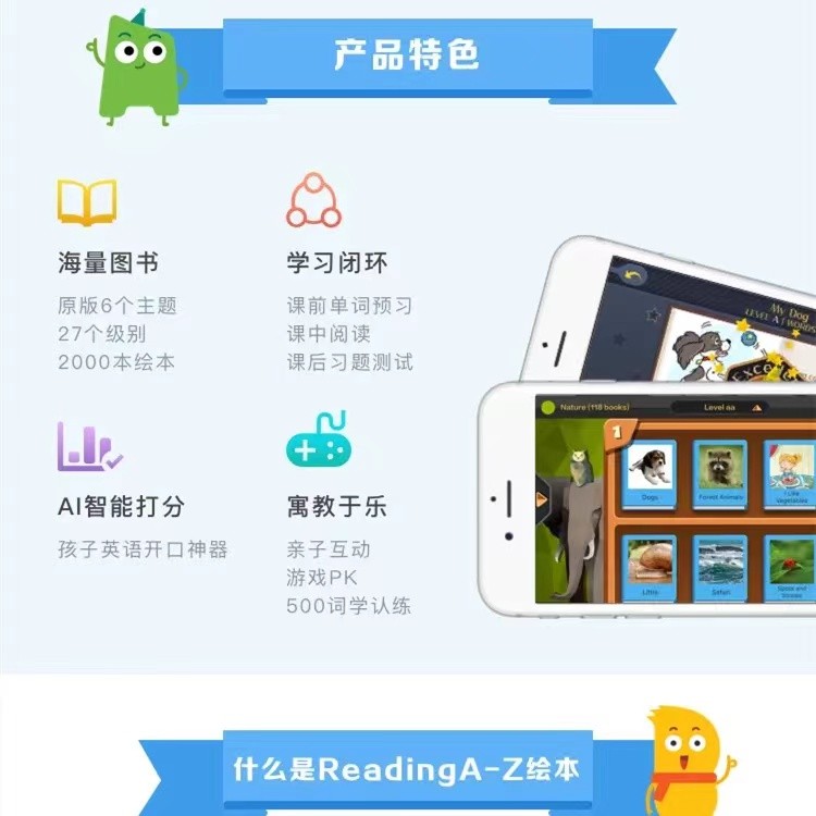 ABC Reading图书馆vip年卡电子版美国Raz abcreading绘本分级阅读 - 图2