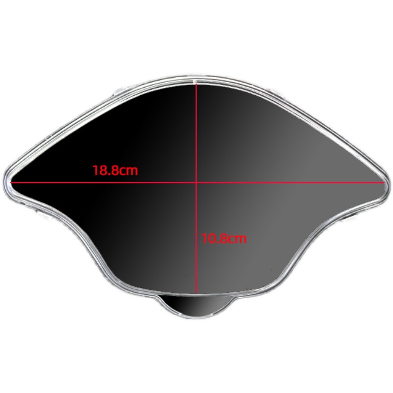 电动车透明码表上盖 踏板车如意透明仪表壳仪表罩 咪表外壳配件 - 图1