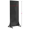 Floor-standing hole plate shelf accessories display rack multi-functional movable push and pull accessories hanger tool storage rack