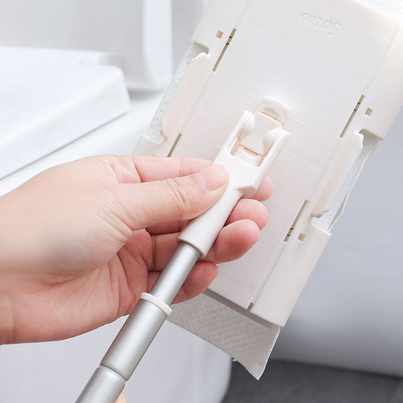 日本迷你拖把卫生间夹洗脸巾小拖把夹纸厕所平板免手洗拖地神器,淘宝优惠券,粉丝福利购,淘宝优惠卷