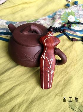 文艺旗袍纯手工民族风抖音项链