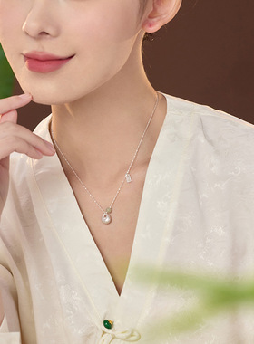 称如意秤砣项链女古风新中式小众
