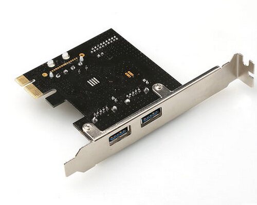 DIEWU台式机主板USB3.0扩展卡20pin前置接口 PCI-e转USB3.0扩展卡 - 图3